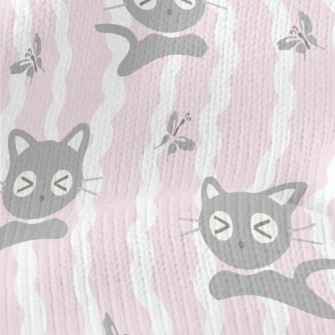 Surprised Expression Cat Stretch Jersey