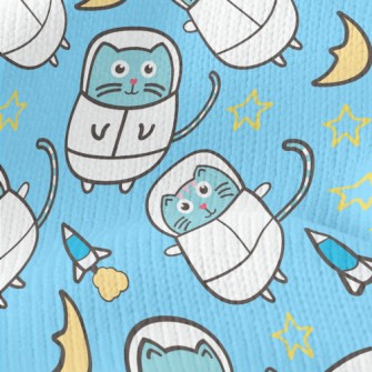 Fat Space Cat Stretch Jersey