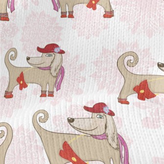 Noble Dachshund Stretch Jersey