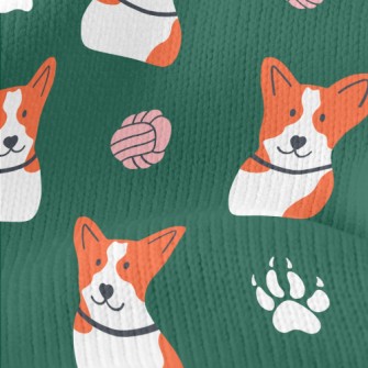 Dai Dai Corgi Yarn Stretch Jersey