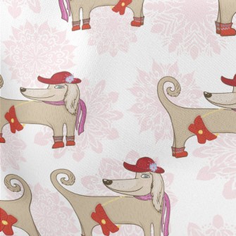 Noble Dachshund Lightweight Cotton Poplin