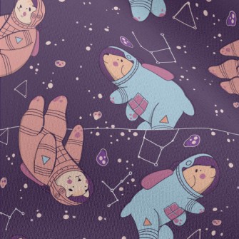 Space Cats And Dogs Chiffon