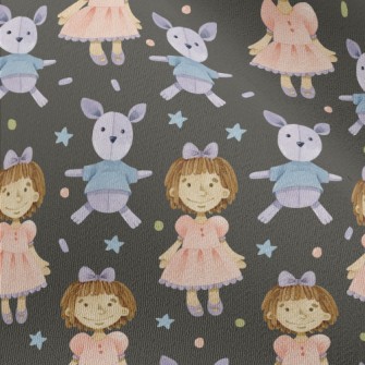 Little Girl Rabbit Puppet Chiffon
