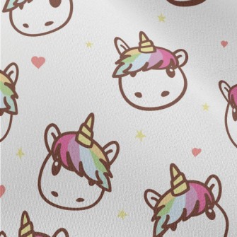 Rainbow Bangs Unicorn Chiffon