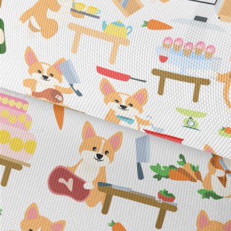 Corgi Cooking King Waterproof Oxford