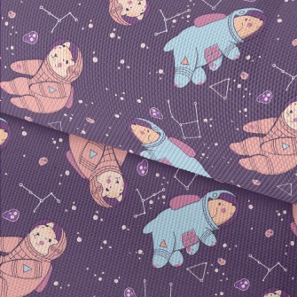 Space Cats And Dogs Waterproof Oxford