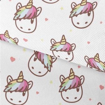 Rainbow Bangs Unicorn Waterproof Oxford