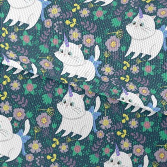 Unicorn Cat In The Colorful Wo Waterproof Oxford