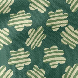 Line Cloud Flower Waterproof Canvas