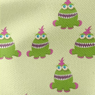 Fanged Monster Waterproof Canvas