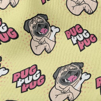 Laughing Bone Pug Terry