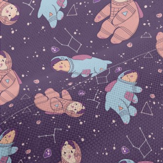 Space Cats And Dogs Performance Linen