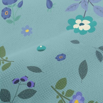 Gentle And Beautiful Flowers Performance Linen