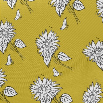 Withered Sunflower Twill