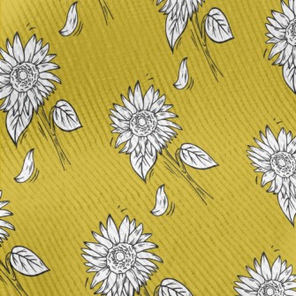 Withered Sunflower Standard Corduroy