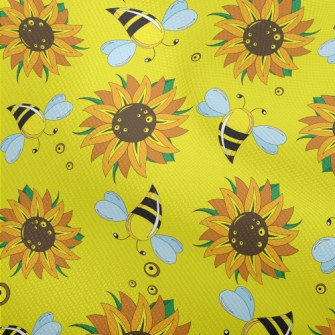 Sunflowers And Bees Dobby