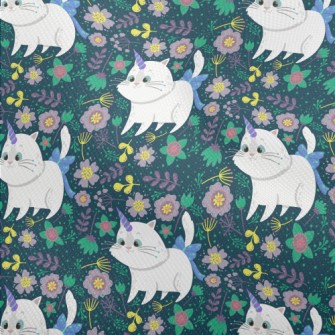 Unicorn Cat In The Colorful Wo Dobby