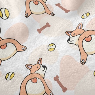Little Corgi Dog Minky