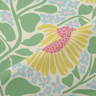 Doodle Sunflower Piqué