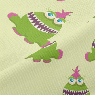 Fanged Monster Piqué