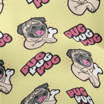Laughing Bone Pug Lightweight Performance Linen