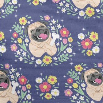 Laughing French Bulldog Pongee
