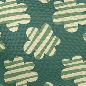 Line Cloud Flower Pongee