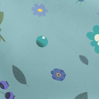 Gentle And Beautiful Flowers Pongee