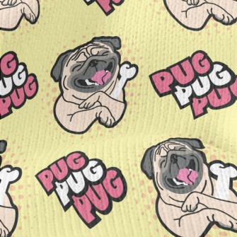 Laughing Bone Pug Stretch Jersey