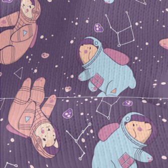 Space Cats And Dogs Stretch Jersey