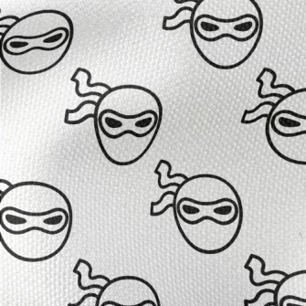 Japanese Ninja Mask Waterproof Canvas