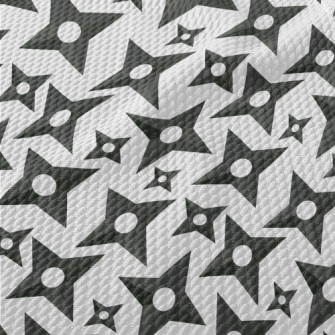 Ninja Shuriken Birdseye Piqué