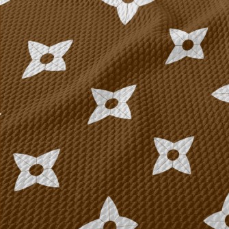 Cartoon Shuriken Birdseye Piqué