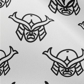 Japanese Samurai Helmet Chiffon
