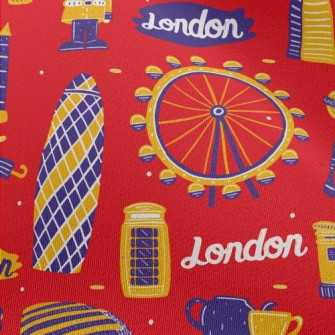 Famous Landmarks In London Chiffon