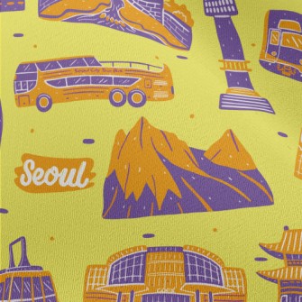 Famous Landmarks In South Kore Chiffon