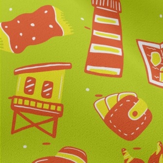 Summer Travel Elements Chiffon