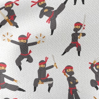 Japanese Ninja Action Waterproof Canvas