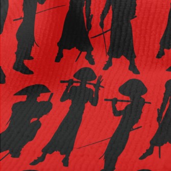 Japanese Swordsman Silhouette Terry