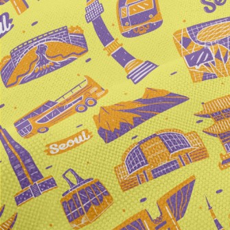 Famous Landmarks In South Kore Performance Linen