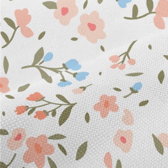 Retro Classic Floral Performance Linen