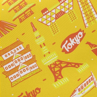 Famous Landmarks In Tokyo Twill