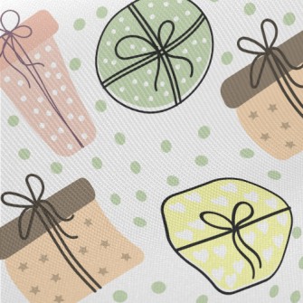 Colorful Hand-painted Gifts Twill