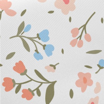 Retro Classic Floral Twill