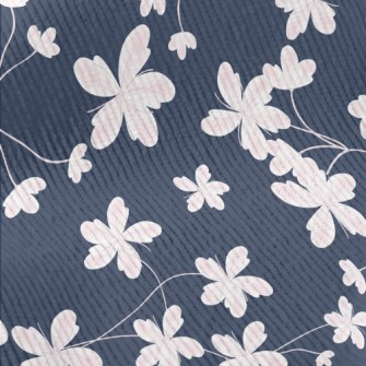 Spring Pink Cherry Blossoms Standard Corduroy