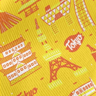 Famous Landmarks In Tokyo Standard Corduroy