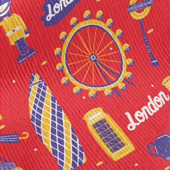 Famous Landmarks In London Standard Corduroy