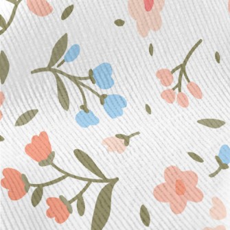 Retro Classic Floral Standard Corduroy