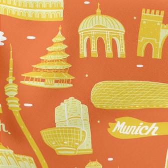 Famous Landmarks Of Munich Stretch Ponte