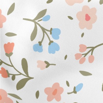 Retro Classic Floral Stretch Ponte